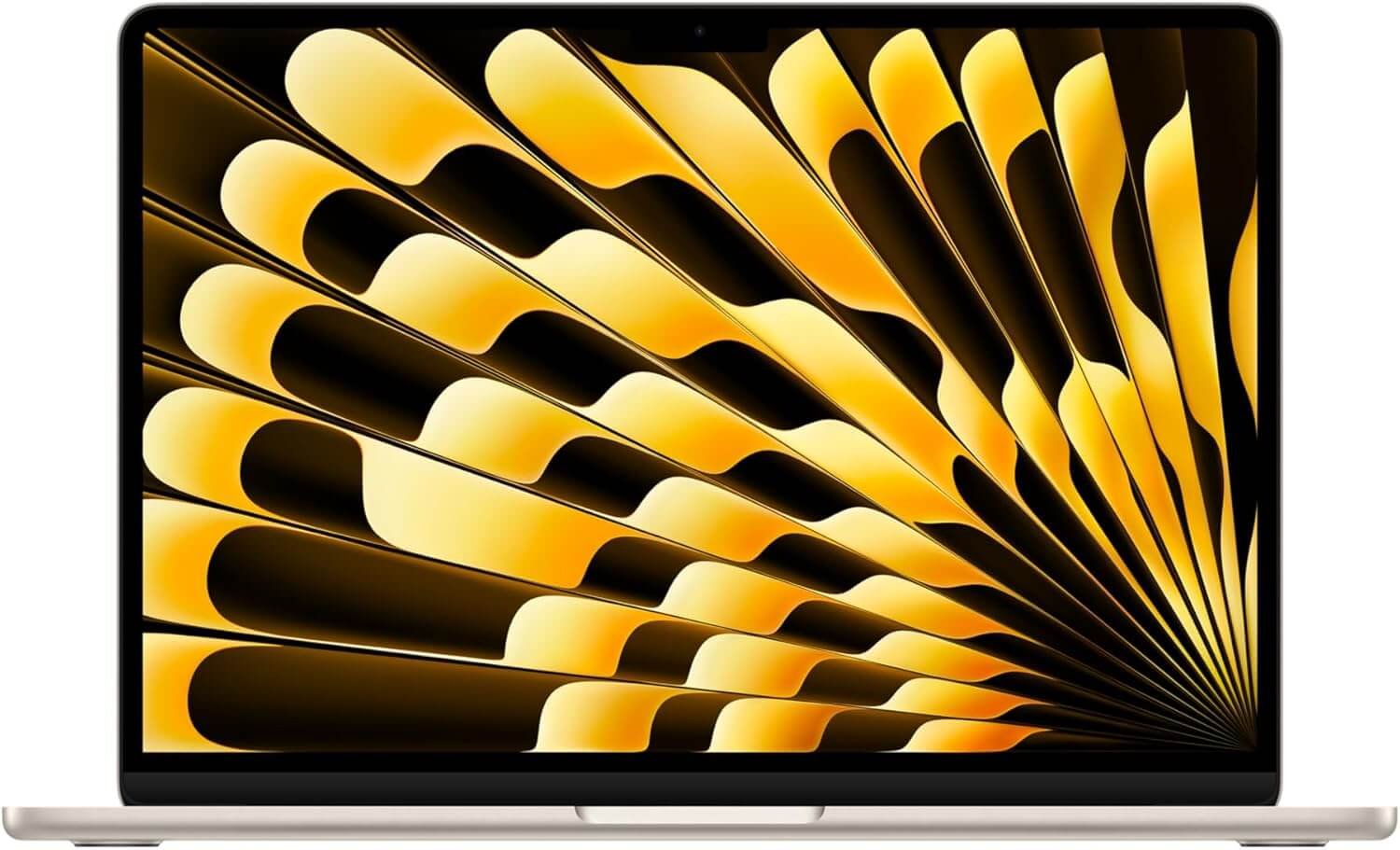 Apple 2025 MacBook Air 13-inch Laptop with M4 chip: Built for Apple Intelligence, 13.6-inch Liquid Retina Display, 16GB Unified Memory, 256GB SSD Storage, 12MP Center Stage Camera, Touch ID; Starlight